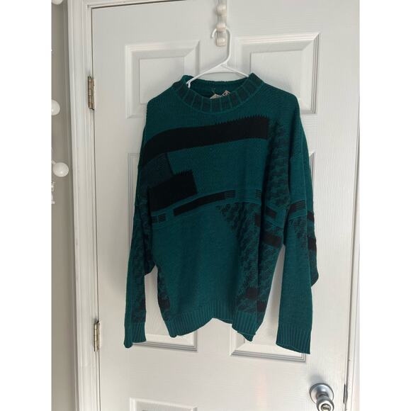 Forum Made in Italy Colorblock Vintage Sweater Sz: large - Picture 1 of 4